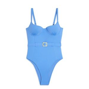 WE WORE WHAT BELTED Danielle ONE PIECE